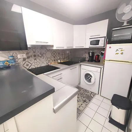 Apartament Cap D'agde: Joli T2 Climatise A 50m Plage, 4 Pers - Fr-1-607-227 Agde